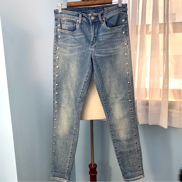 Blank NYC The Bond Studded Skinny Jeans - Picture 5 of 9